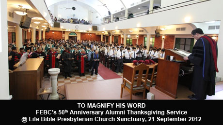 FEBC's 50th Anniversary Alumni Thanksgiving Service