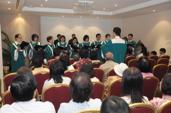 Church Choir Presentation at the Inaugural Chinese Worship Service, 2 May 2010